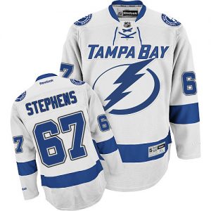 Dámské NHL Tampa Bay Lightning dresy 67 Mitchell Stephens Authentic Bílý Reebok Venkovní hokejové dresy