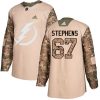 Dětské NHL Tampa Bay Lightning dresy 67 Mitchell Stephens Authentic Camo Adidas Veterans Day Practice