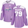 Pánské NHL Washington Capitals dresy 79 Nathan Walker Authentic Nachový Adidas Fights Cancer Practice