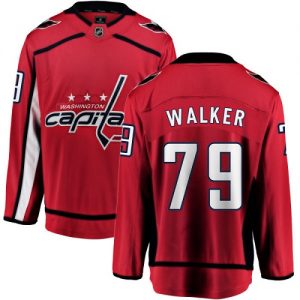 Pánské NHL Washington Capitals dresy 79 Nathan Walker Breakaway Červené Fanatics Branded Domácí