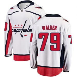 Pánské NHL Washington Capitals dresy 79 Nathan Walker Breakaway Bílý Fanatics Branded Venkovní