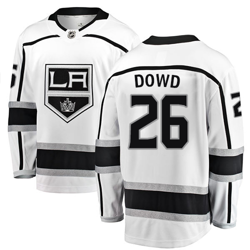 Pánské NHL Los Angeles Kings dresy 26 Nic Dowd Breakaway Bílý Fanatics Branded Venkovní