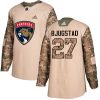 Pánské NHL Florida Panthers dresy 27 Nick Bjugstad Authentic Camo Adidas Veterans Day Practice