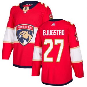 Pánské NHL Florida Panthers dresy 27 Nick Bjugstad Authentic Červené Adidas Domácí