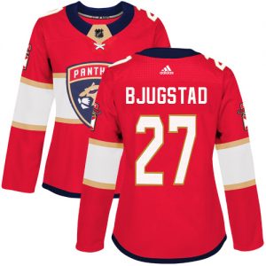 Dámské NHL Florida Panthers dresy 27 Nick Bjugstad Authentic Červené Adidas Domácí
