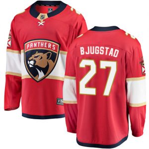 Pánské NHL Florida Panthers dresy 27 Nick Bjugstad Breakaway Červené Fanatics Branded Domácí