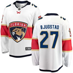 Pánské NHL Florida Panthers dresy 27 Nick Bjugstad Breakaway Bílý Fanatics Branded Venkovní