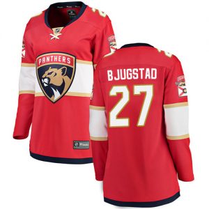 Dámské NHL Florida Panthers dresy 27 Nick Bjugstad Breakaway Červené Fanatics Branded Domácí