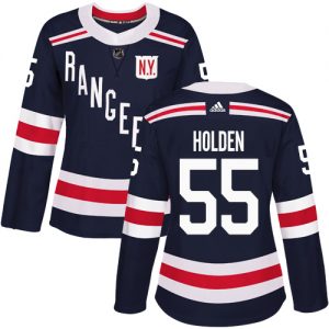 Dámské NHL New York Rangers dresy 55 Nick Holden Authentic Námořnická modrá Adidas 2018 Winter Classic