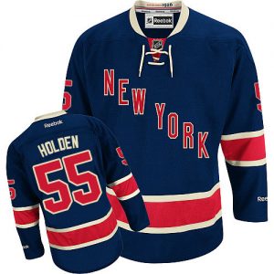 Dámské NHL New York Rangers dresy 55 Nick Holden Authentic Námořnická modrá Reebok Alternativní hokejové dresy