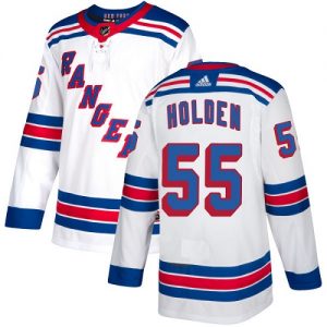 Dámské NHL New York Rangers dresy 55 Nick Holden Authentic Bílý Adidas Venkovní