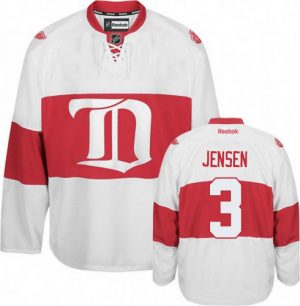 Dámské NHL Detroit Red Wings dresy 3 Nick Jensen Authentic Bílý Reebok Alternativní Winter Classic