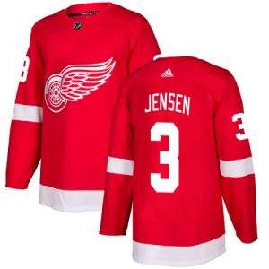 Dětské NHL Detroit Red Wings dresy 3 Nick Jensen Authentic Červené Adidas Domácí