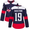 Dámské NHL Washington Capitals dresy 19 Nicklas Backstrom Authentic Námořnická modrá Adidas 2018 Stadium Series