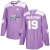 Dětské NHL Washington Capitals dresy 19 Nicklas Backstrom Authentic Nachový Adidas Fights Cancer Practice