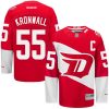 Pánské NHL Detroit Red Wings dresy 55 Niklas Kronwall Authentic Červené Reebok 2016 Stadium Series