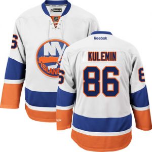 Pánské NHL New York Islanders dresy 86 Nikolay Kulemin Authentic Bílý Reebok Venkovní hokejové dresy