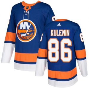 Dětské NHL New York Islanders dresy 86 Nikolay Kulemin Authentic královská modrá Adidas Domácí