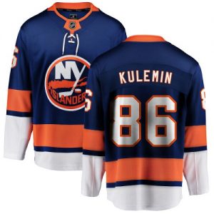 Dětské NHL New York Islanders dresy 86 Nikolay Kulemin Breakaway královská modrá Fanatics Branded Domácí