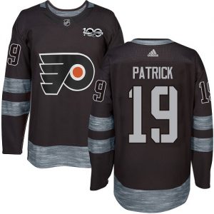 Pánské NHL Philadelphia Flyers dresy 19 Nolan Patrick Authentic Černá Adidas 1917 2017 100th Anniversary