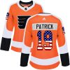 Dámské NHL Philadelphia Flyers dresy 19 Nolan Patrick Authentic Oranžový Adidas USA Flag Fashion