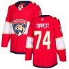 Pánské NHL Florida Panthers dresy 74 Owen Tippett Authentic Červené Adidas Domácí