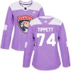 Dámské NHL Florida Panthers dresy 74 Owen Tippett Authentic Nachový Adidas Fights Cancer Practice
