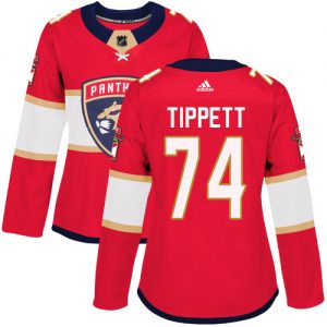 Dámské NHL Florida Panthers dresy 74 Owen Tippett Authentic Červené Adidas Domácí