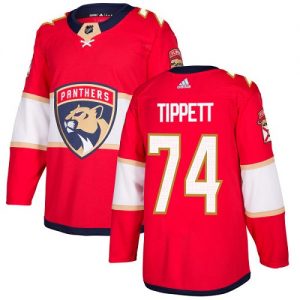 Dětské NHL Florida Panthers dresy 74 Owen Tippett Authentic Červené Adidas Domácí