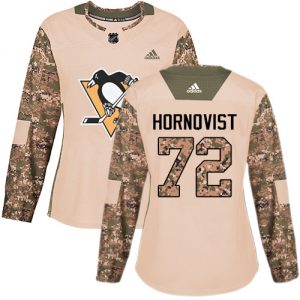 Dámské NHL Pittsburgh Penguins dresy 72 Patric Hornqvist Authentic Camo Adidas Veterans Day Practice
