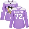 Dámské NHL Pittsburgh Penguins dresy 72 Patric Hornqvist Authentic Nachový Adidas Fights Cancer Practice