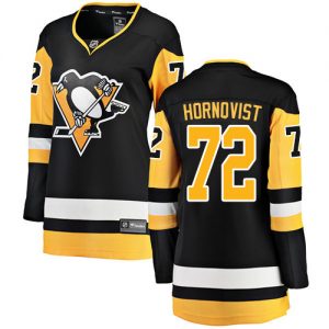 Dámské NHL Pittsburgh Penguins dresy 72 Patric Hornqvist Breakaway Černá Fanatics Branded Domácí