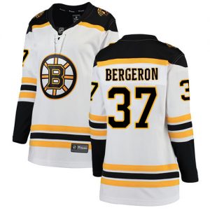 Dámské NHL Boston Bruins dresy Patrice Bergeron 37 Breakaway Bílý Fanatics Branded Venkovní
