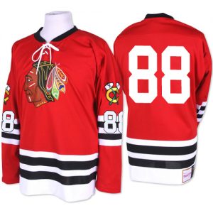 Pánské NHL Chicago Blackhawks dresy 88 Patrick Kane Authentic 1960 61 Throwback Červené Mitchell and Ness hokejové dresy