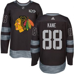 Pánské NHL Chicago Blackhawks dresy 88 Patrick Kane Authentic Černá Adidas 1917 2017 100th Anniversary