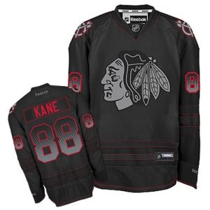 Pánské NHL Chicago Blackhawks dresy 88 Patrick Kane Authentic Černá Reebok Accelerator