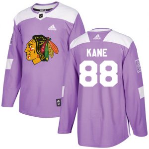 Pánské NHL Chicago Blackhawks dresy 88 Patrick Kane Authentic Nachový Adidas Fights Cancer Practice