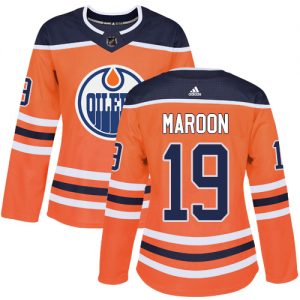 Dámské NHL Edmonton Oilers dresy 19 Patrick Maroon Authentic Oranžový Adidas Domácí
