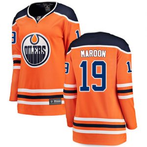 Dámské NHL Edmonton Oilers dresy 19 Patrick Maroon Breakaway Oranžový Fanatics Branded Domácí