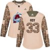 Dámské NHL Colorado Avalanche dresy 33 Patrick Roy Authentic Camo Adidas Veterans Day Practice