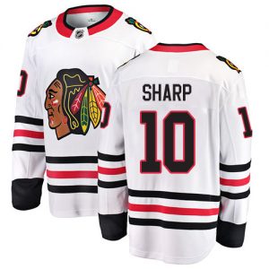 Dětské NHL Chicago Blackhawks dresy 10 Patrick Sharp Breakaway Bílý Fanatics Branded Venkovní