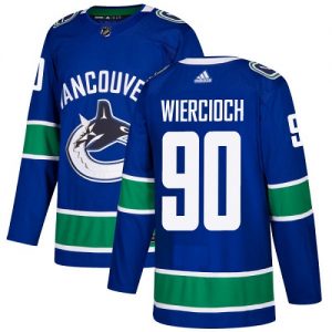 Dětské NHL Vancouver Canucks dresy 90 Patrick Wiercioch Authentic modrá Adidas Domácí