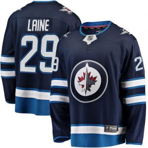 Dětské NHL Winnipeg Jets dresy 29 Patrik Laine Breakaway Námořnická modrá Fanatics Branded Domácí