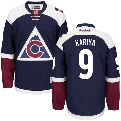 Dámské NHL Colorado Avalanche dresy 9 Paul Kariya Authentic modrá Reebok Alternativní hokejové dresy