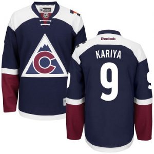 Dětské NHL Colorado Avalanche dresy 9 Paul Kariya Authentic modrá Reebok Alternativní hokejové dresy
