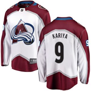 Dětské NHL Colorado Avalanche dresy 9 Paul Kariya Breakaway Bílý Fanatics Branded Venkovní