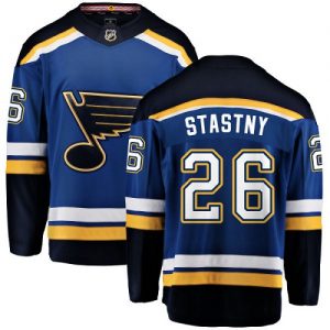 Pánské NHL St. Louis Blues dresy 26 Paul Stastny Breakaway královská modrá Fanatics Branded Domácí