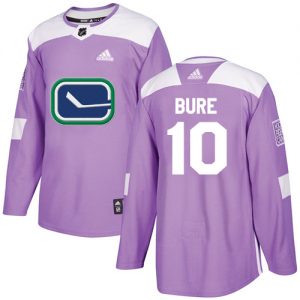 Pánské NHL Vancouver Canucks dresy 10 Pavel Bure Authentic Nachový Adidas Fights Cancer Practice