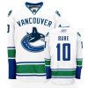 Dámské NHL Vancouver Canucks dresy 10 Pavel Bure Authentic Bílý Reebok Venkovní hokejové dresy