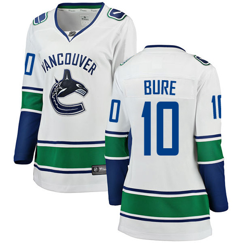 Dámské NHL Vancouver Canucks dresy 10 Pavel Bure Breakaway Bílý Fanatics Branded Venkovní